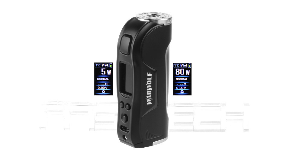 Ergonomic vape mod