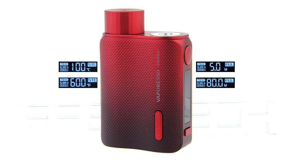 Ergonomic vape mod