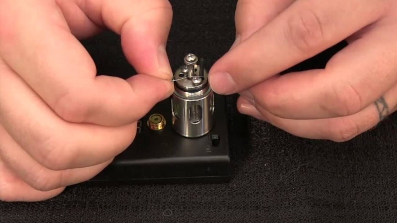 Rebuildable Genesis Atomizer Tutorial - YouTube