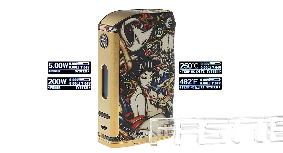 Asvape Michael 200W TC VW APV Box Mod Mod,Popular Item,Asvape